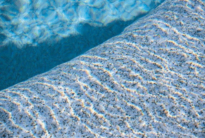 pebble finish in swimming pool
